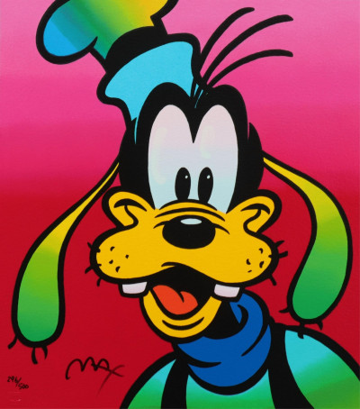 Peter Max - Goofy - Serigraphs