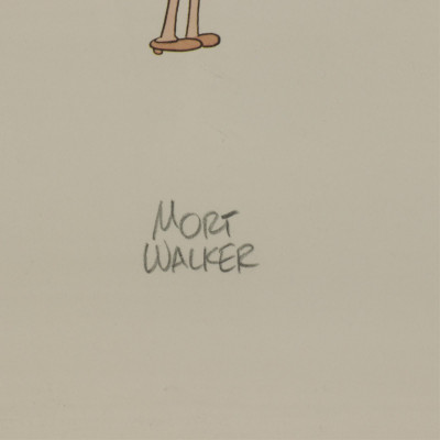 Mort Walker - Miss Buxley - color print