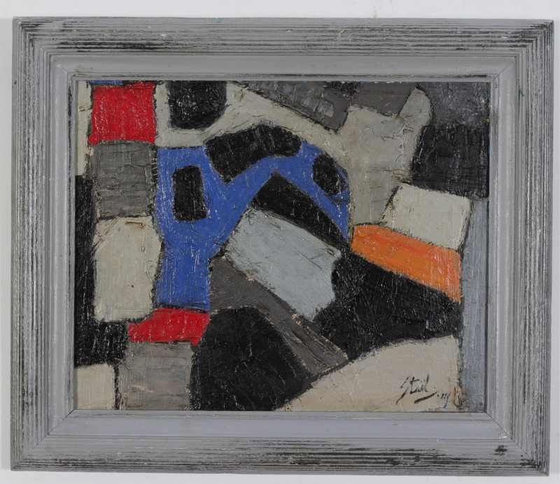 Unknown Artist - Abstract - signed Stael