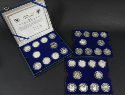 Image for Lot UNICEF International Year of Child Silver Coin Set