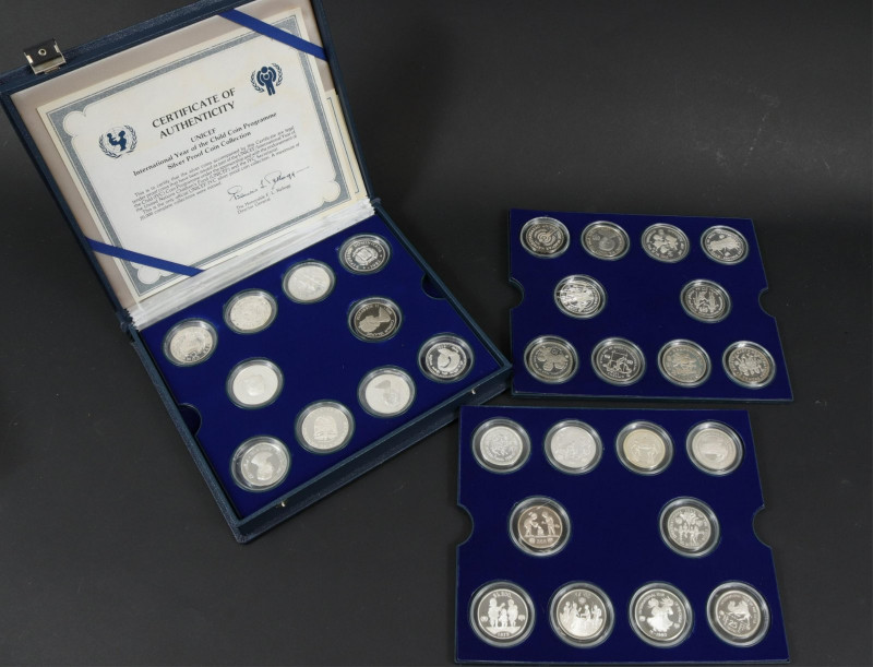 UNICEF International Year of Child Silver Coin Set - Capsule Auctions