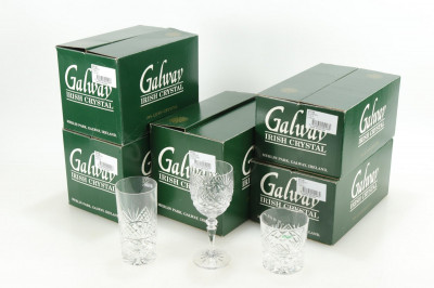 Galway Crystal Glass Barware Set