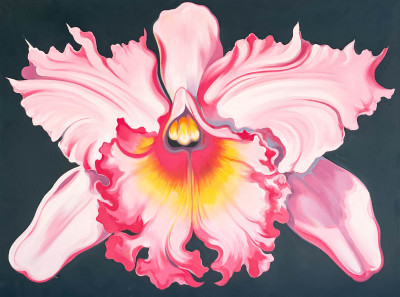 Image for Lot Lowell Nesbitt - Pink Orchid