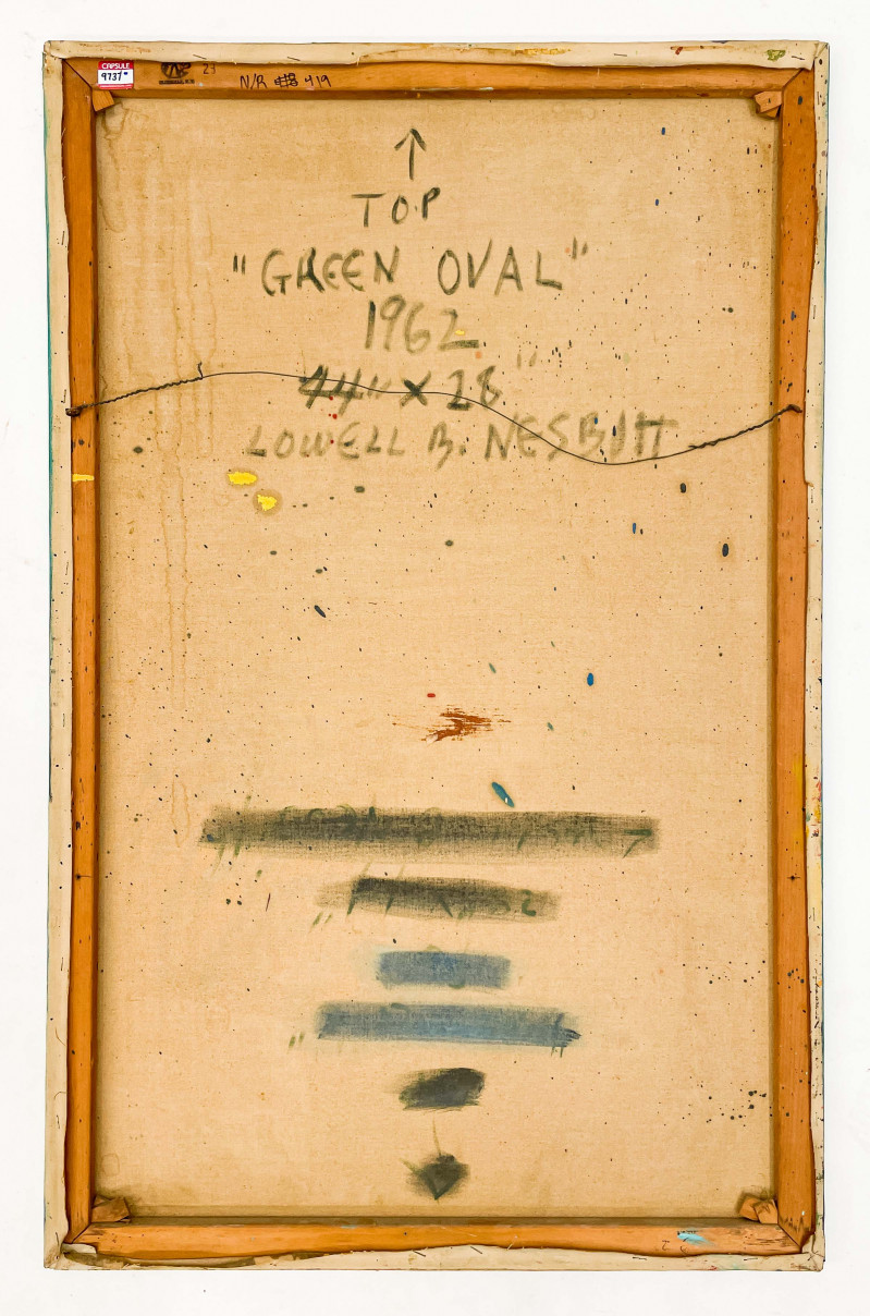 Lowell Nesbitt - Green Oval