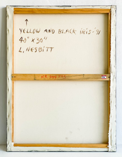 Lowell Nesbitt - Yellow and Black Iris