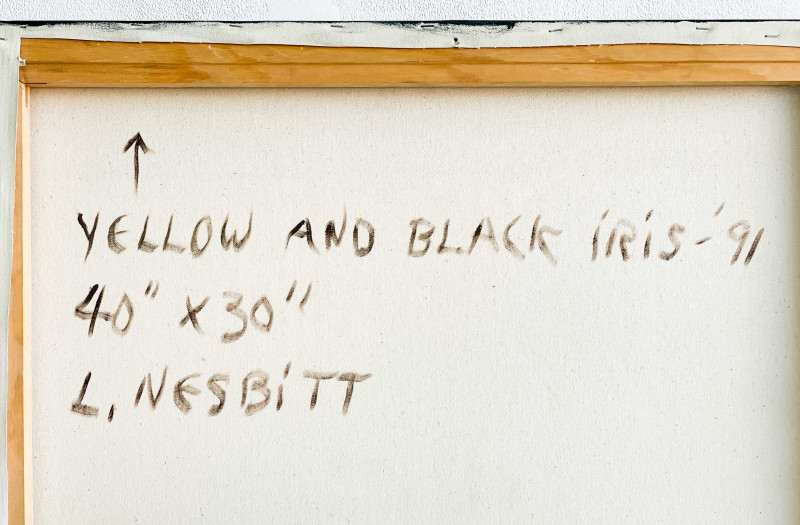 Lowell Nesbitt - Yellow and Black Iris