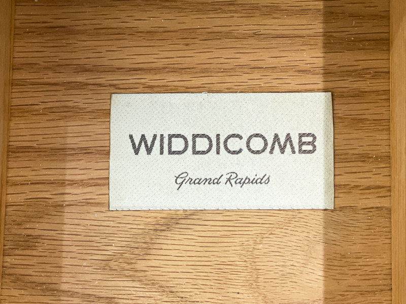 Widdicomb Walnut Triple Dresser