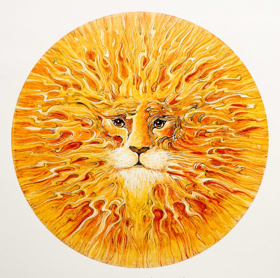 Stanley Mouse - Grateful Dead Sun Lion