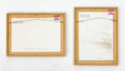 Andreas Siekmann - 2 Works on Paper