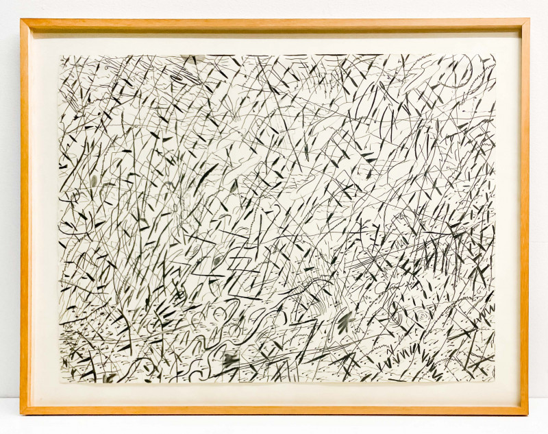 Unknown Artist - Untitled (Abstract Composition of Musical Notes)