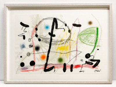 after Joan Miró - Maravillas Con Variations Acrosticas en el Jardin de Miro