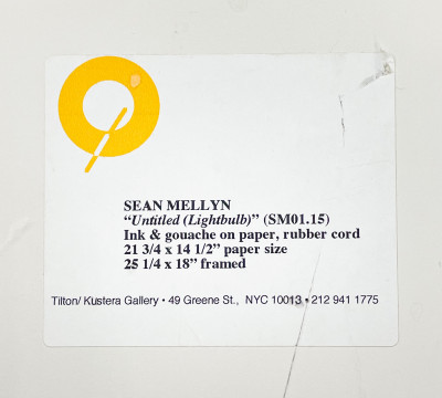 Sean Mellyn - Untitled (Light Bulb)
