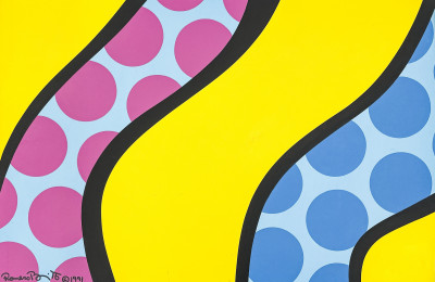 Image for Lot Romero Britto - Waves of Dots
