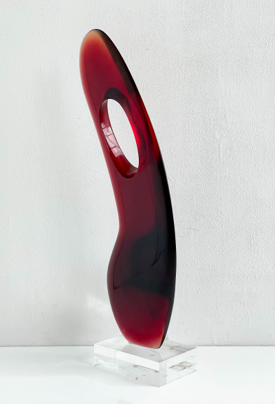 Miki Benoff - Untitled (Freeform in Red)