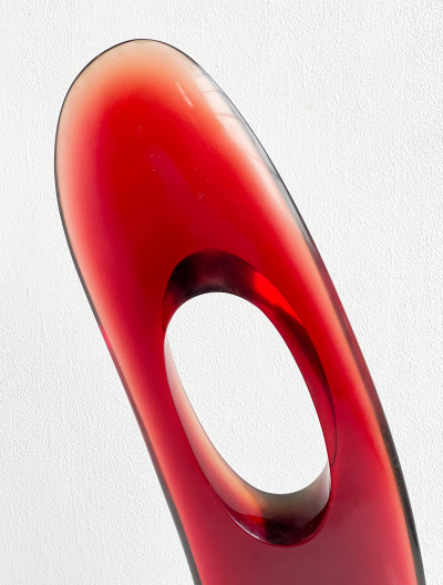 Miki Benoff - Untitled (Freeform in Red)
