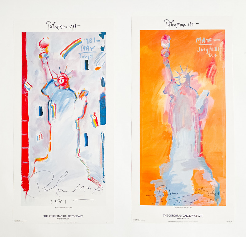 Peter Max - 6 Signed Exhibition Posters