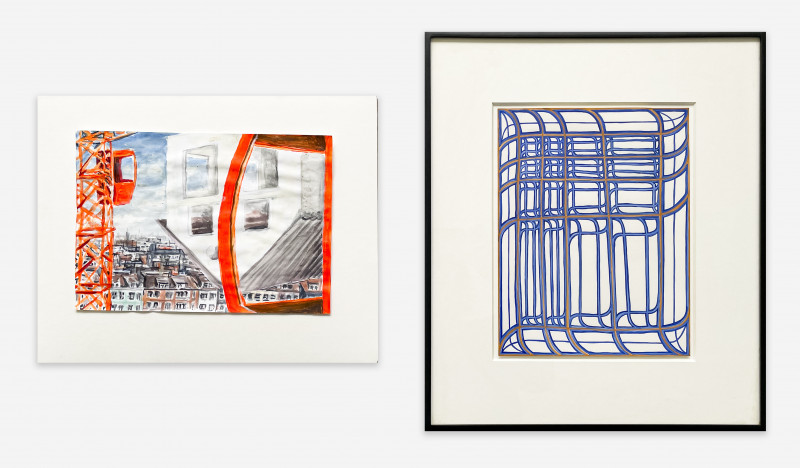 Andreas Siekmann & Other - 2 Works on Paper