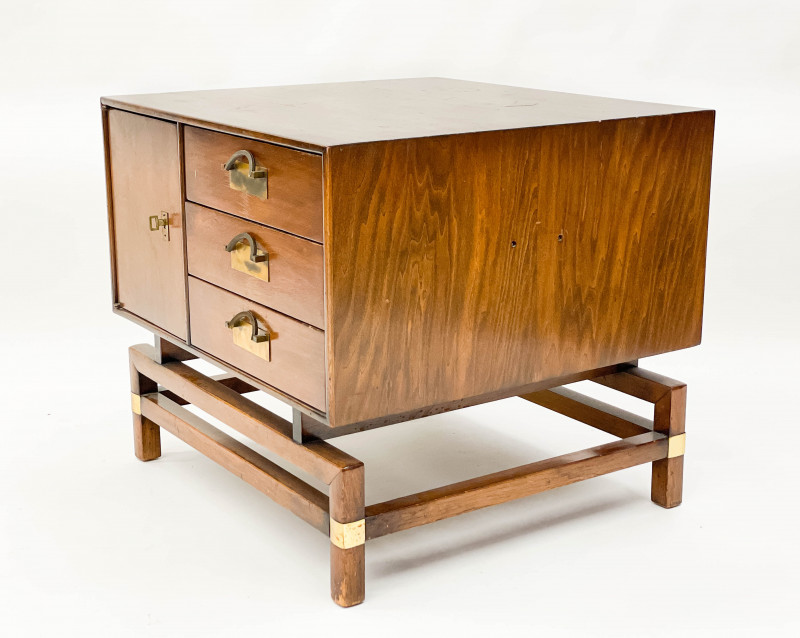 Modern Campaign-Style Chest by Hickory