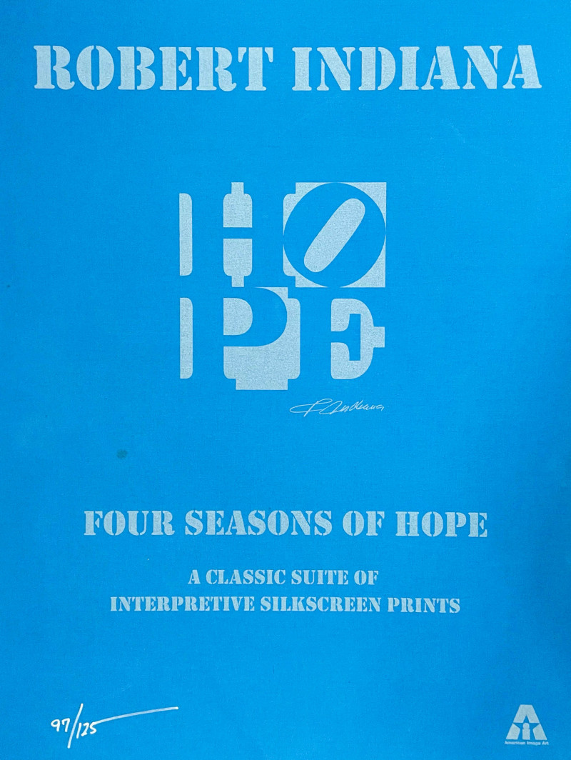 Robert Indiana, Four Seasons of Hope (Silver)