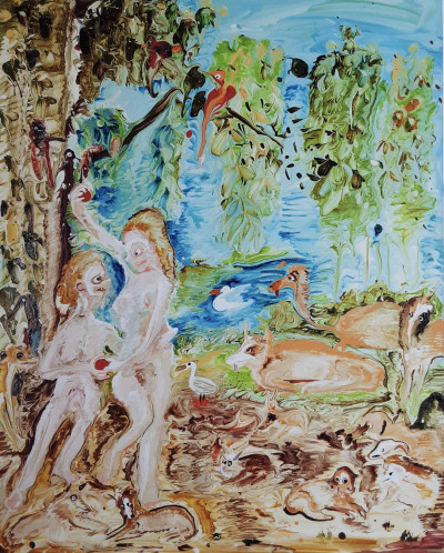 Image for Lot Genevieve Figgis - Adam & Eve