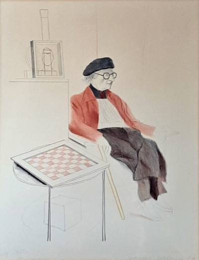 Image for Lot David Hockney - Man Ray, from: Homage to Man Ray