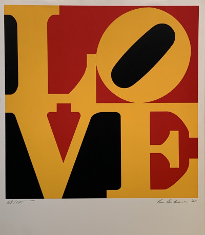 Image for Lot Robert Indiana - LOVE