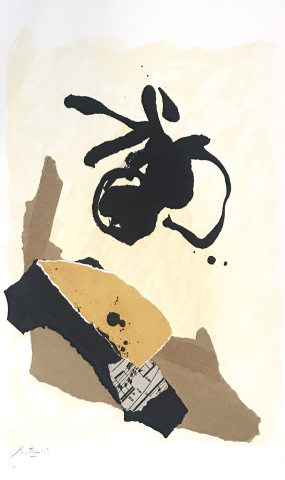 Image for Lot Robert Motherwell - Untitled, from: 12th Anniversary Galeria Joan Prats 1976-88 Portfolio