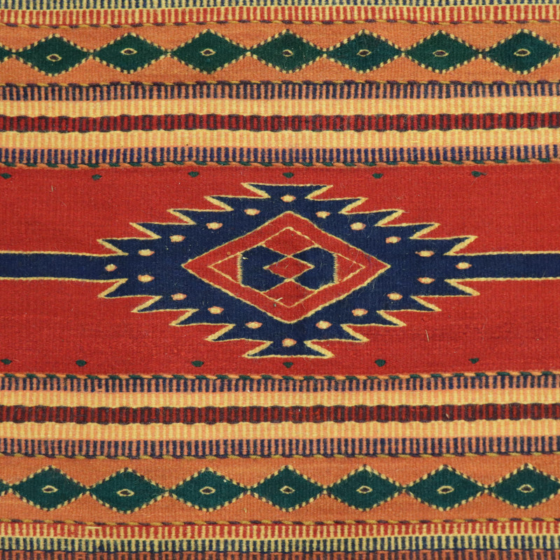Zapotec Oaxaca Mexican Wool Carpet - 8 x 10