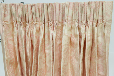 Image for Lot Fortuny Pink Drapery Panel