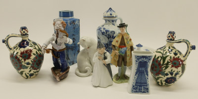 Image for Lot 10-pc. N. European Porcelain/Pottery & Faience