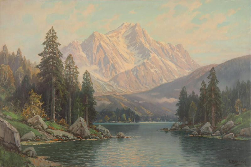 Carl Bertold - Mountain Landscape