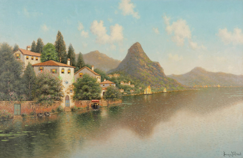 George W. Drew - Along the Lake