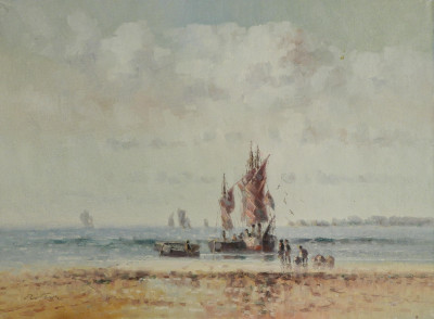 Image for Lot Lazlo Ritter - Beached Boats II