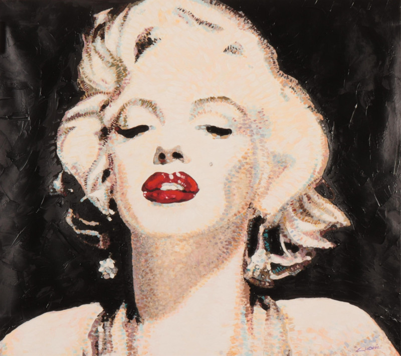 Ludvic - Marilyn, oil