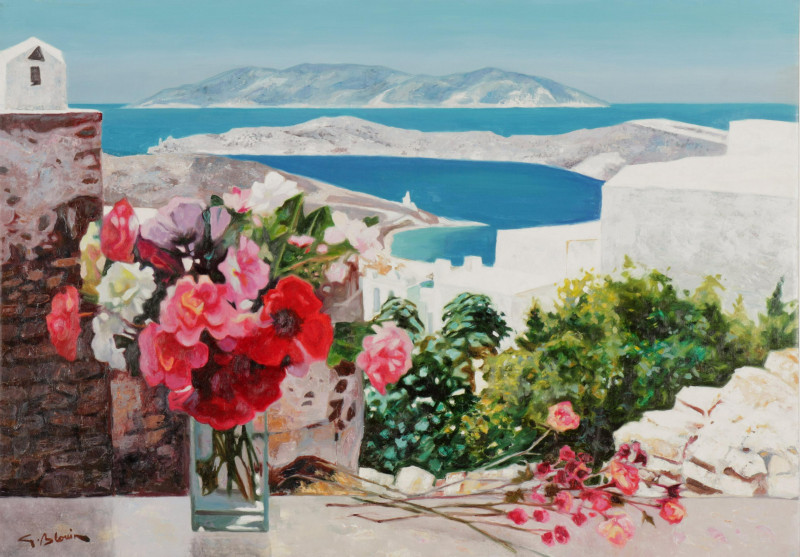 Georges Blouin - View of Greece