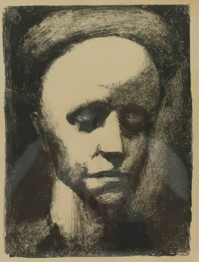 Image for Lot Georges Rouault, Self Portrait, lithograph