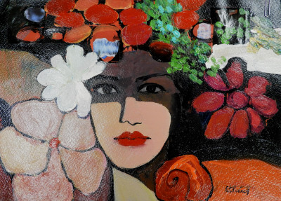 Image for Lot Rita Martorell - Abstract Woman II