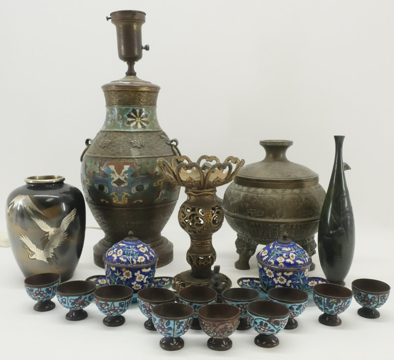 Chinese/Japanese Metal Wares and Enamels