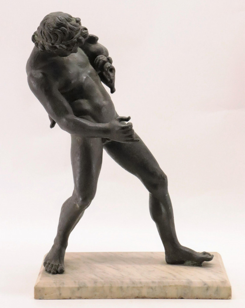 Classical Bronze Figure of a Youth