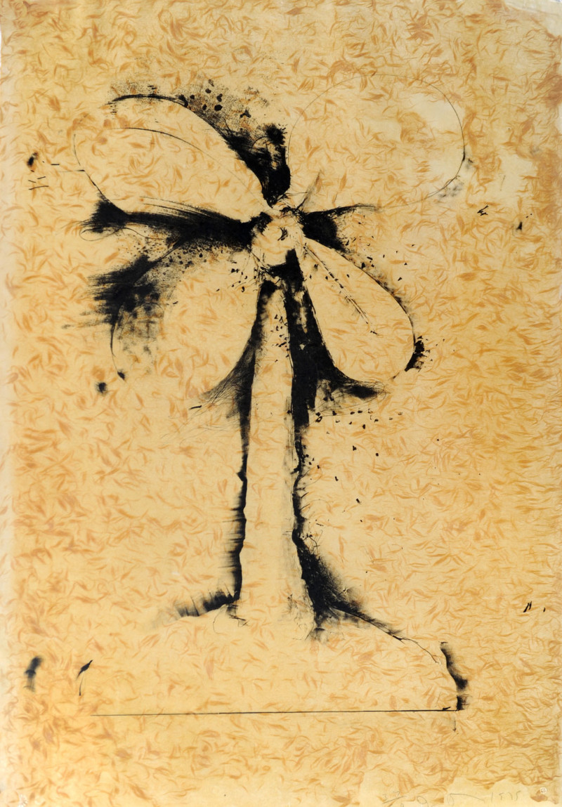 Jim Dine - The Plant Becomes a Fan III