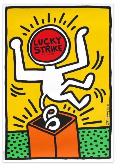 Image for Lot Keith Haring - Lucky Strike