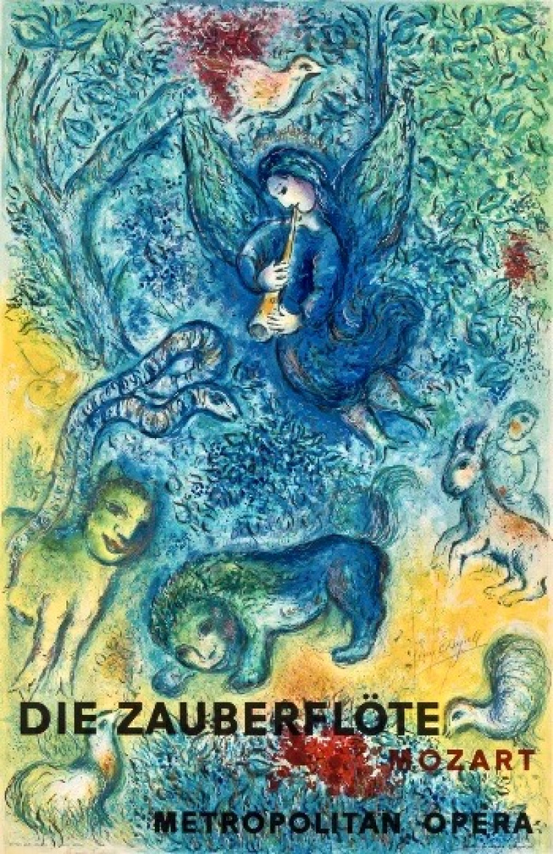 Marc Chagall - Die Zauberflöte (The Magic Flute)