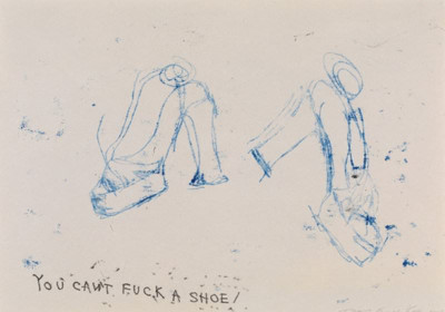 Image for Lot Tracey Emin - You Can't Fuck a Shoe