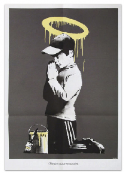 Banksy - Forgive us our Trespassing