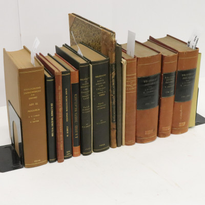 Image for Lot Natural History Bibliography 16 volumes