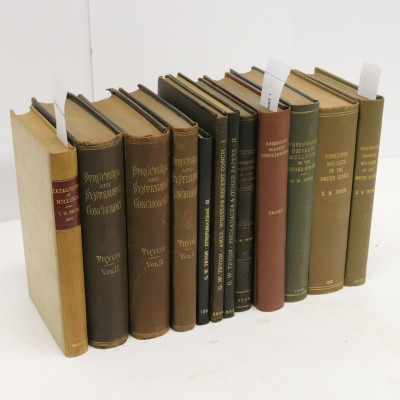 Image for Lot GW Tryon various works 12 volumes