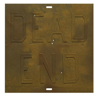 Ed Ruscha - Rusty Signs - Dead End 3