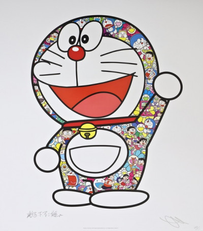Image for Lot Takashi Murakami Doraemon: Here We Go