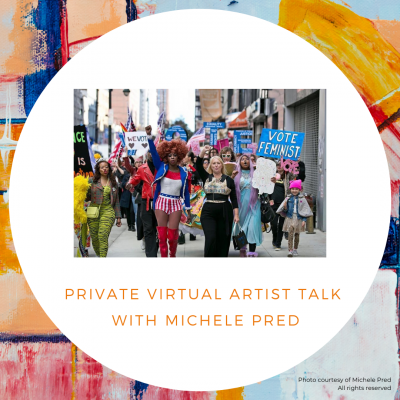 Image for Lot Private Virtual Artist Talk with Michele Pred