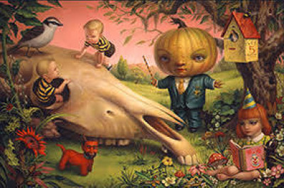 Image for Lot Mark Ryden President Pumpkin
